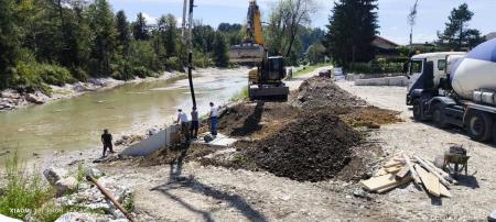 Sanacija fekalnega kanala v Šmarci (1)